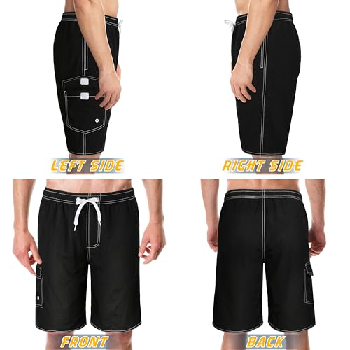 Mens Swimming Trunks Swim Trunks Quick Dry Swim Shorts with Mesh Lining Funny Swimwear Bathing Suits