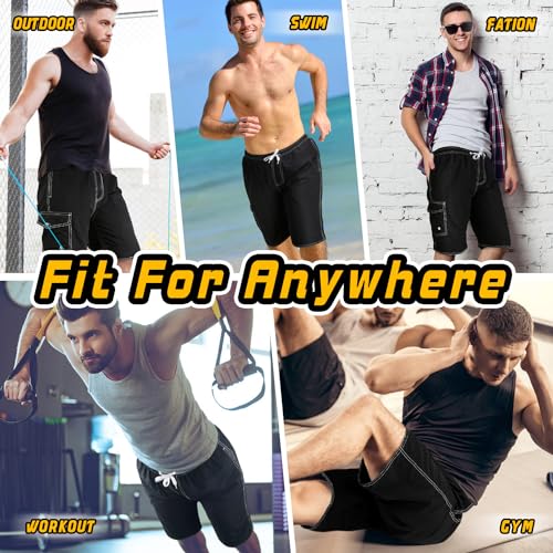 Mens Swimming Trunks Swim Trunks Quick Dry Swim Shorts with Mesh Lining Funny Swimwear Bathing Suits