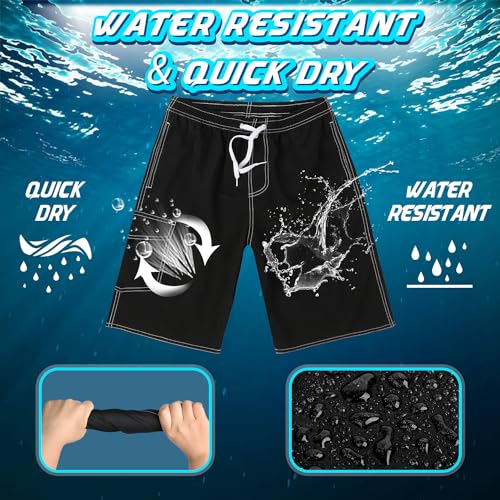 Mens Swimming Trunks Swim Trunks Quick Dry Swim Shorts with Mesh Lining Funny Swimwear Bathing Suits