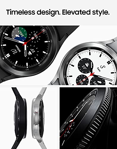 SAMSUNG Galaxy Watch 4 LTE 46mm Smartwatch with ECG Monitor Tracker for Health, Fitness, Running, Sleep Cycles, GPS Fall Detection, LTE, US Version, Black