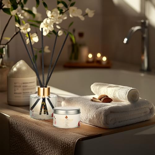 Spa Bath Gift Set for Women and Men 17Pcs Body and Bath Spa Gift Baskets Set for Women Spa Kit Birthday Gifts for Women Christmas Works Self Skin Care Gifts Set for Mothers Father’s Day