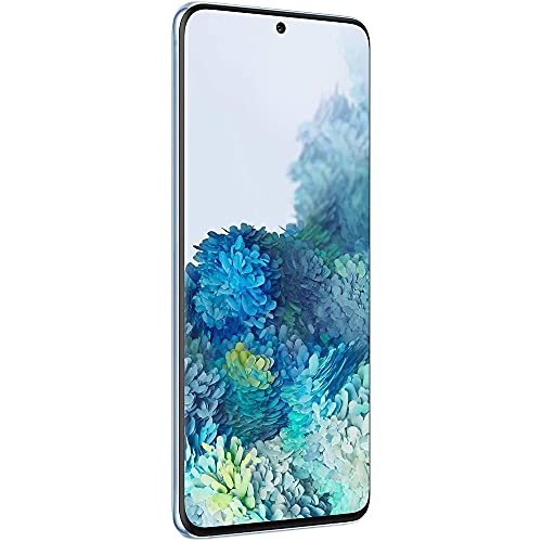 SAMSUNG Galaxy S20 5G (128GB, 12GB) 6.2" 120Hz AMOLED, Snapdragon 865, Canada 5G Only/Global 4G LTE (GSM + CDMA) Unlocked (AT&T, Verizon, T-Mobile, Metro) International Model SM-G981W (Cloud Blue)