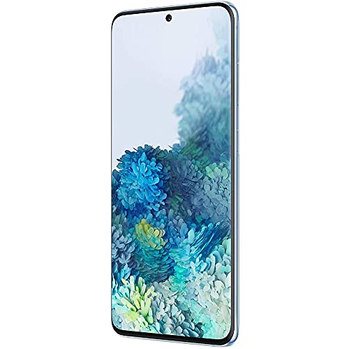 SAMSUNG Galaxy S20 5G (128GB, 12GB) 6.2" 120Hz AMOLED, Snapdragon 865, Canada 5G Only/Global 4G LTE (GSM + CDMA) Unlocked (AT&T, Verizon, T-Mobile, Metro) International Model SM-G981W (Cloud Blue)