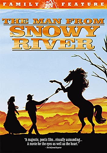 THE MAN FROM SNOWY RIVER/RETURN TO SNOWY RIVER & QUIGLEY DOWN UNDER 3 DVD SET WITH BONUS GLOSSY PRINT WESTERN ART CARD