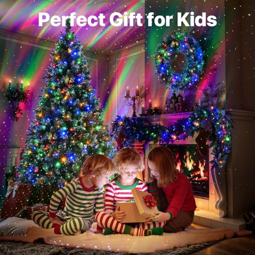 Rossetta Star Projector, Galaxy Projector for Bedroom, Bluetooth Speaker and White Noise Aurora Projector, Night Light Projector for Kids Adults Gaming Room, Home Theater, Ceiling, Room Decor