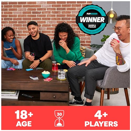 Spin Master Games Tell Me Without Telling Me - The Viral Trend, Now a Hilarious Party Game for Bachelorette Parties, College, Birthdays, for Adults Ages 18 and Up