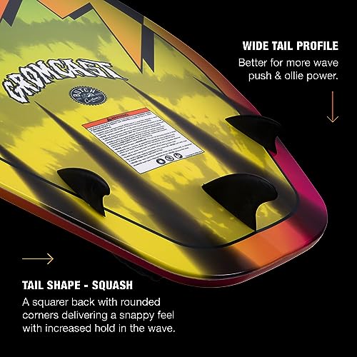 Hyperlite Gromcast Kids Wakesurfer Red/Yellow 3ft 9in