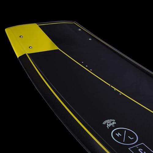 Hyperlite Riot Loaded Mens Wakeboard Black/Yellow 145cm