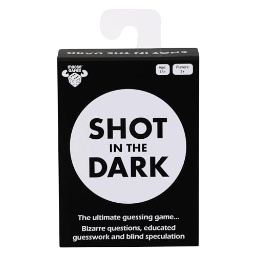 Shot in the Dark - Moose Games - The Ultimate Unorthodox Quiz Game, Multicolor, 91022