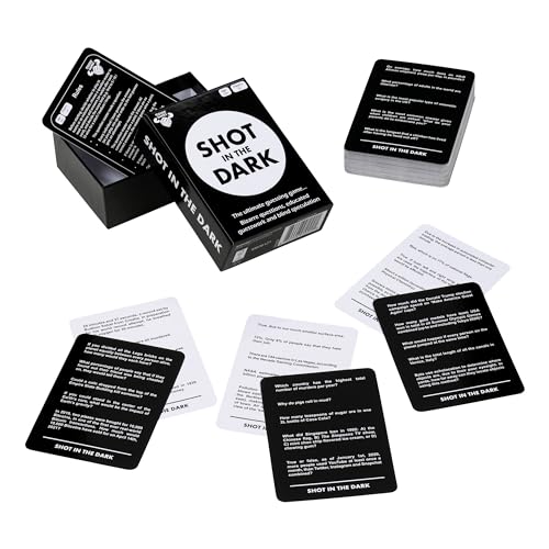 Shot in the Dark - Moose Games - The Ultimate Unorthodox Quiz Game, Multicolor, 91022