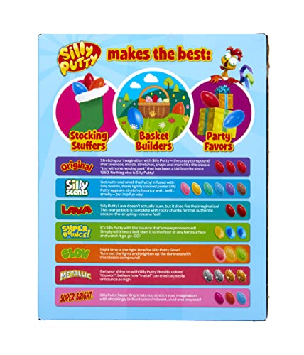 Crayola Silly Putty Bulk Variety Pack, Sensory Putty, Fidget Toys For Kids, Gifts, 24 Eggs [Amazon Exclusive]