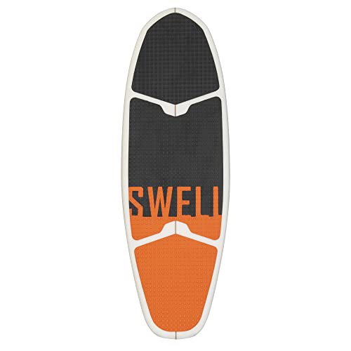 SWELL Wakesurf -Superior Longboard Wakesurf Board - Fin Included - Surf Style Wakesurfer