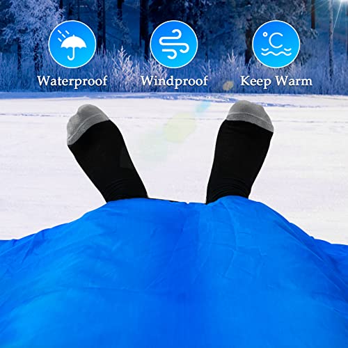 Camping Sleeping Bags Portable Waterproof Sleeping Bag for Adults Kids 4 Seasons Winter, Fall, Spring, Summer Backpacking Hiking Camping Mountaineering Indoor Outdoor Use