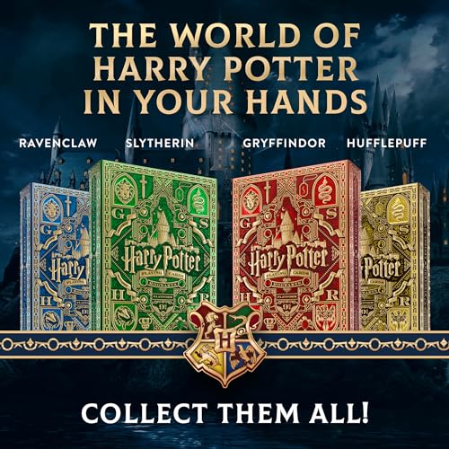 theory11 Harry Potter Playing Cards - Red (Gryffindor)