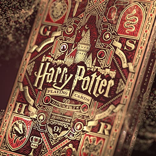 theory11 Harry Potter Playing Cards - Red (Gryffindor)