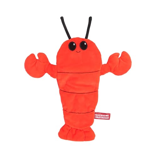 Menstruation Crustacean Lobster – The Original Viral Cuddly & Cute Plush Lavender Scented Heating Pad for Cramps