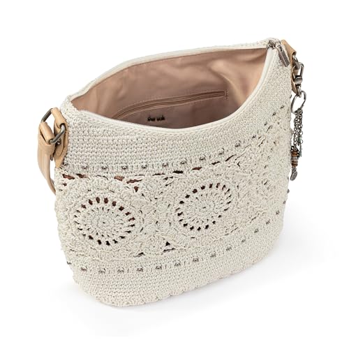 The Sak Sequoia Hobo Bag - Hand Crochet Large Women's Purse for Everyday & Travel - Durable Handbag & Tote With Zipper Pocket