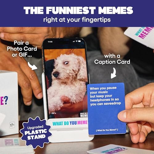 WHAT DO YOU MEME? Bigger Better Edition - Adult Card Games for Game Night for Teens