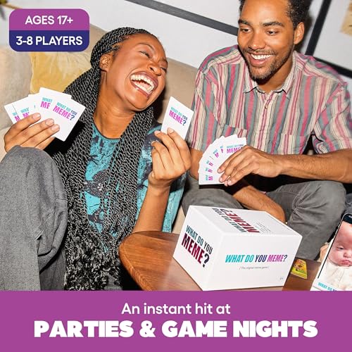 WHAT DO YOU MEME? Bigger Better Edition - Adult Card Games for Game Night for Teens