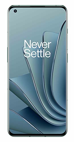 OnePlus 10 Pro 5G Dual-SIM 256GB ROM + 12GB RAM (GSM Only | No CDMA) Factory Unlocked 5G Smartphone (Emerald Forest) - International Version