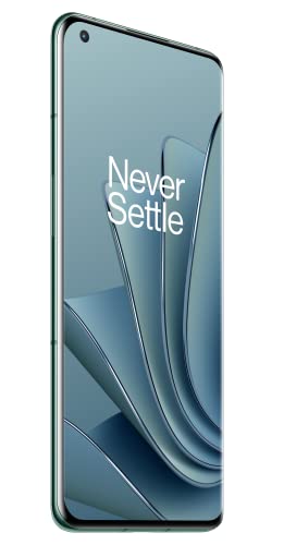 OnePlus 10 Pro 5G Dual-SIM 256GB ROM + 12GB RAM (GSM Only | No CDMA) Factory Unlocked 5G Smartphone (Emerald Forest) - International Version