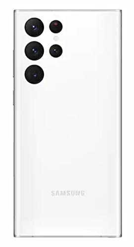 Samsung Galaxy S22 Ultra 5G 512GB 12GB RAM Factory Unlocked (GSM Only | No CDMA - not Compatible with Verizon/Sprint) Global Version - Phantom White