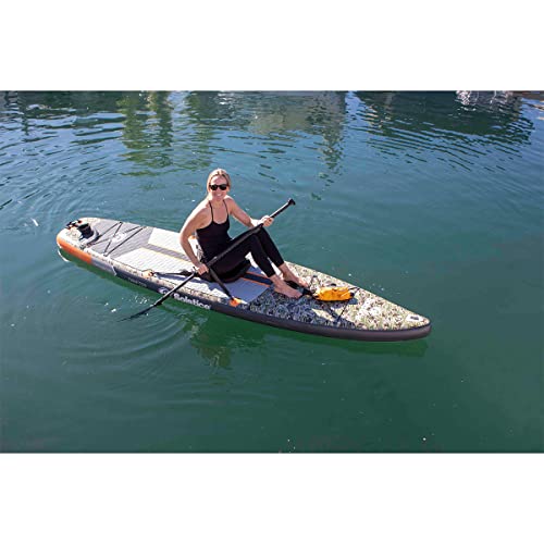 Solstice Inflatable Stand-Up Paddle Board For All Skill Levels (Heavy Duty Double-Layer) | Recreation Performance and Yoga Platform | With Non-Slip Deck and SUP Accessories