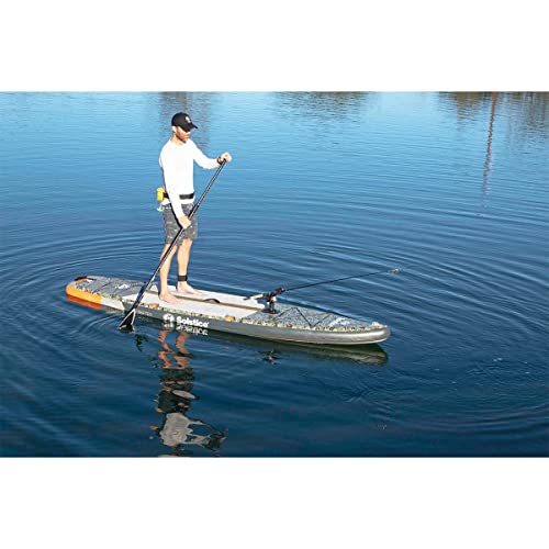 Solstice Inflatable Stand-Up Paddle Board For All Skill Levels (Heavy Duty Double-Layer) | Recreation Performance and Yoga Platform | With Non-Slip Deck and SUP Accessories