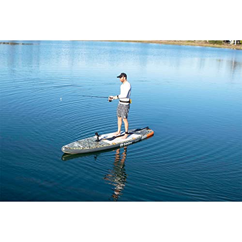 Solstice Inflatable Stand-Up Paddle Board For All Skill Levels (Heavy Duty Double-Layer) | Recreation Performance and Yoga Platform | With Non-Slip Deck and SUP Accessories