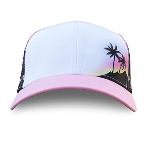 Grace Folly Beach Trucker Hats for Women- Snapback Baseball Cap for Summer