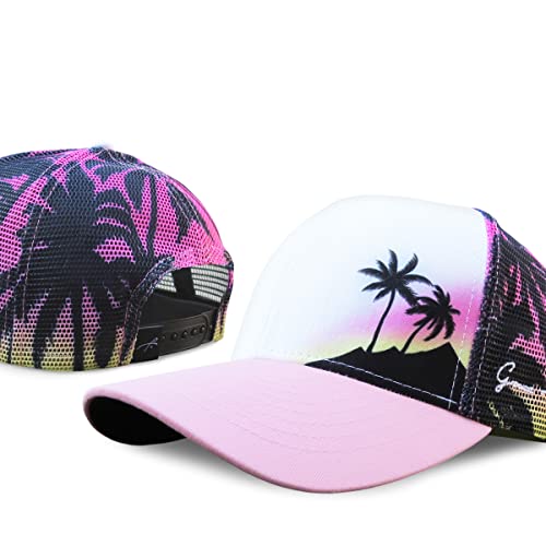 Grace Folly Beach Trucker Hats for Women- Snapback Baseball Cap for Summer