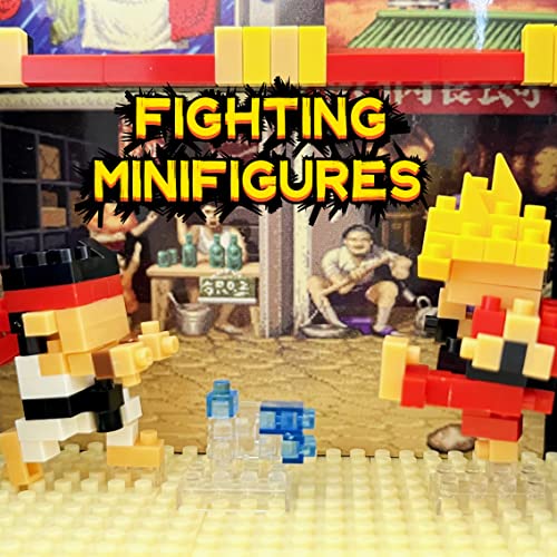 Fighter Game Micro Blocks Sets for Adults and Kids 12+ Building Toys, DIY Bricks Gifts for Boys Girls- Compatible with Nano(1060 Pieces)