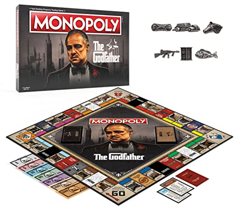 Monopoly: The Godfather 50th Anniversary Board Game