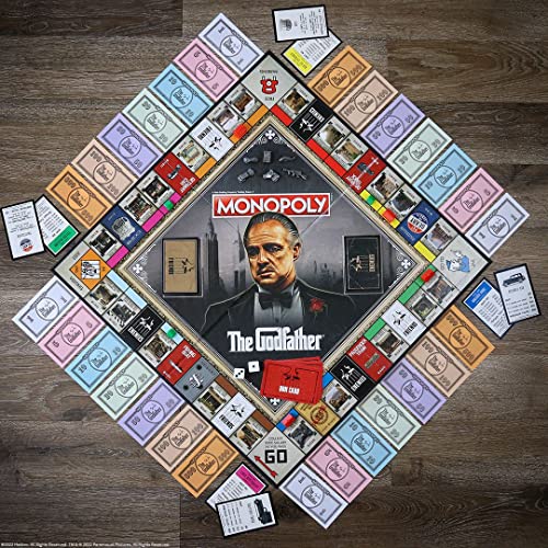 Monopoly: The Godfather 50th Anniversary Board Game