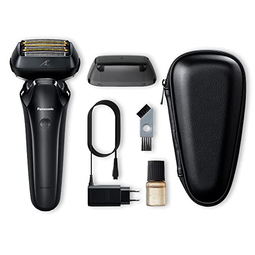 Panasonic Electric Razor for Men, Electric Shaver, ARC6 Six-Blade Electric Razor with Pop-Up Trimmer, ES-LS8A-K (Black)