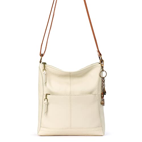 The Sak Lucia Leather Crossbody Purse - Premium Leather Women's Handbag for Everyday & Travel - Cross Body Bag With Zipper