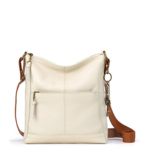 The Sak Lucia Leather Crossbody Purse - Premium Leather Women's Handbag for Everyday & Travel - Cross Body Bag With Zipper