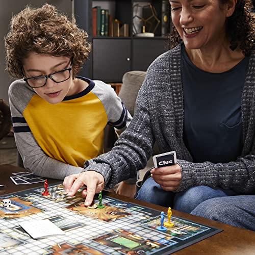 Hasbro Gaming Clue Board Game for Kids Ages 8 and Up, Reimagined Clue Game for 2-6 Players, Mystery Games, Detective Games, Family Games for Kids and Adults