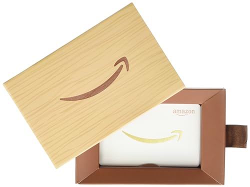 Amazon.com Gift Card for any amount in a Classic Faux Wood Gift Box