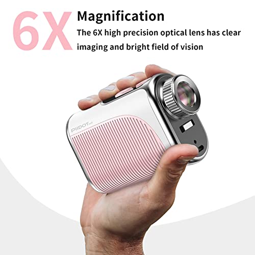 Range Finder Golfing with Slope, 1200 Yards High-Precision Flag Pole Locking Laser Golf Rangefinder with Vibration Function and Rechargeable Battery