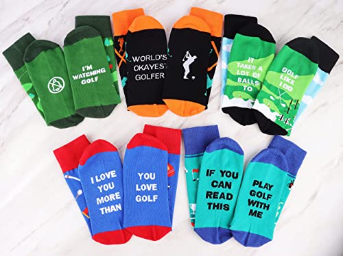 Jeasona Mens Funny Fun Crazy Funky Dress Crew Socks Gifts for Men Dad Grandpa