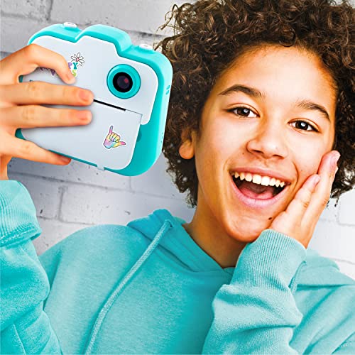 Canal Toys Photo Creator Instant Print Camera – Photo, Selfie and Video – Thermal Paper for 250 Photos – LCD Screen. 8+, Blue