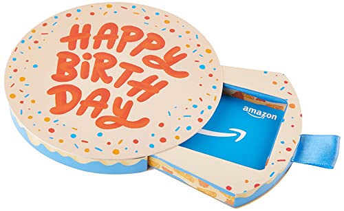 Amazon.com Gift Card for any amount in a Birthday Cake Box Blue