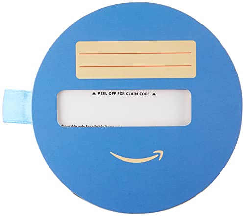 Amazon.com Gift Card for any amount in a Birthday Cake Box Blue