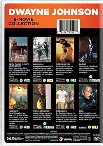 Dwayne Johnson: 8-Movie Collection [DVD]