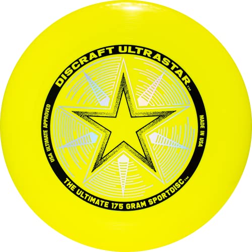 Discraft 175 Gram Yellow Ultrastar Sport Disc