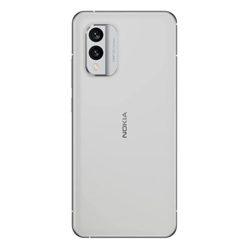 Nokia X30 5G Dual-Sim 256GB ROM + 8GB RAM (GSM only | No CDMA) Factory Unlocked 5G Smartphone (Ice White) - International Version