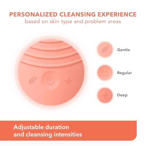 FOREO LUNA 4 Face Cleansing Brush | Firming Face Massager | Anti Aging Face Care | Enhances Absorption of Facial Skin Care Products | Simple Skin Care Tools | Balanced Skin