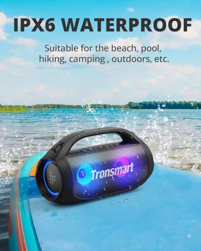 Tronsmart Bang SE Portable Bluetooth Speaker 40W Stereo Wireless IPX6 Waterproof Colorful LED for Party Outdoor Travel