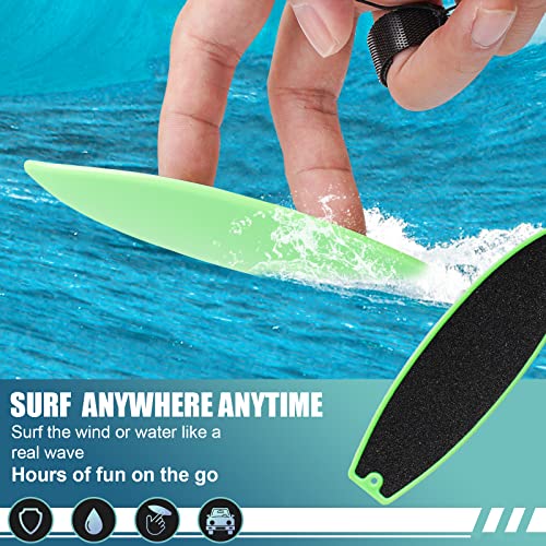 Finger Surfboards, Finger Surf Board for Car Window, Finger Surfing Board with String, Wind Surfboard Fingerboard for Kids Teens Adults